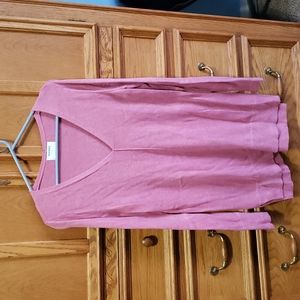 Old Navy pink tunic sweater size M
